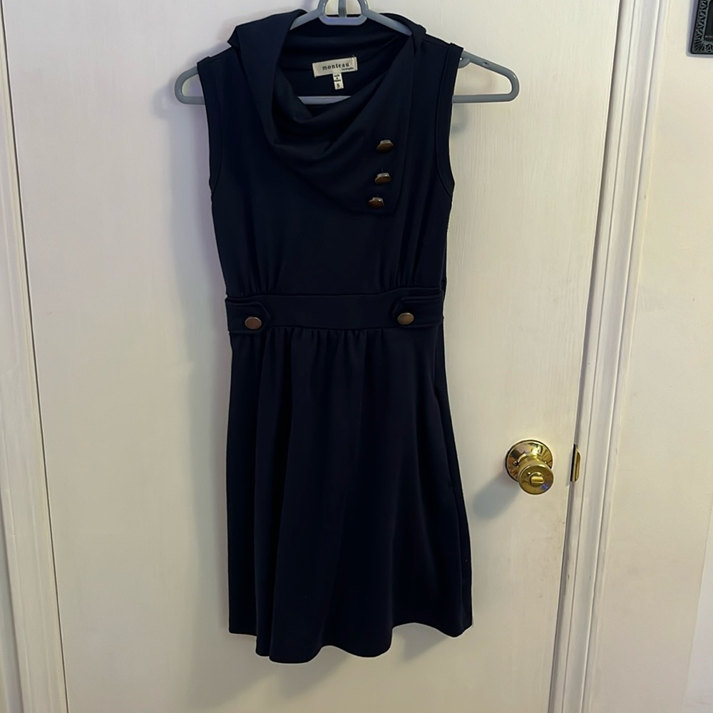 Adorable Cowl Neck Dress